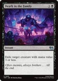 Death in the Family - Teenage Mutant Ninja Turtles - Magic: The Gathering card
