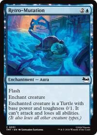 Retro-Mutation - Teenage Mutant Ninja Turtles - Magic: The Gathering card