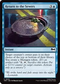 Return to the Sewers - Teenage Mutant Ninja Turtles - Magic: The Gathering card