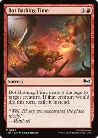 Bot Bashing Time - Teenage Mutant Ninja Turtles - Magic: The Gathering card