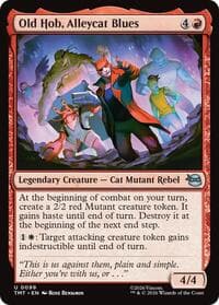 Old Hob, Alleycat Blues - Teenage Mutant Ninja Turtles - Magic: The Gathering card
