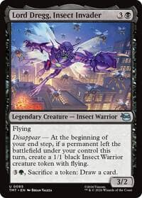 Lord Dregg, Insect Invader - Teenage Mutant Ninja Turtles - Magic: The Gathering card