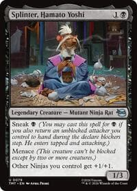 Splinter, Hamato Yoshi - Teenage Mutant Ninja Turtles - Magic: The Gathering card