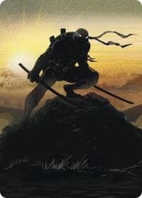 Leonardo, Sewer Samurai Art Card (20/54) - Art Series: Teenage Mutant Ninja Turtles - Magic: The Gathering card