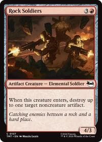 Rock Soldiers - Teenage Mutant Ninja Turtles - Magic: The Gathering card