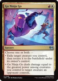 Go Ninja Go - Teenage Mutant Ninja Turtles - Magic: The Gathering card