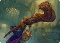 Wooden Cane Art Card - Art Series: Teenage Mutant Ninja Turtles - Magic: The Gathering card