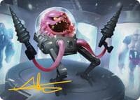 Krang, Master Mind Art Card (4/54) (Gold-Stamped Signature) - Art Series: Teenage Mutant Ninja Turtles - Magic: The Gathering card