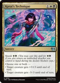 Karai's Technique - Teenage Mutant Ninja Turtles - Magic: The Gathering card