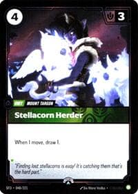 Stellacorn Herder - Riftbound Organized Play Promotional Cards - Riftbound: League of Legends Trading Card Game card