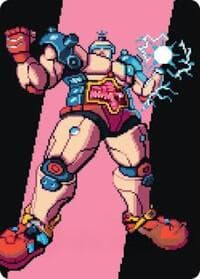 Krang, the All-Powerful Art Card - Art Series: Teenage Mutant Ninja Turtles - Magic: The Gathering card