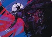 Shredder's Technique Art Card - Art Series: Teenage Mutant Ninja Turtles - Magic: The Gathering card