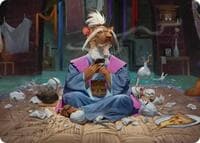 Splinter, Hamato Yoshi Art Card - Art Series: Teenage Mutant Ninja Turtles - Magic: The Gathering card