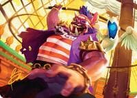 Bebop, Skull & Crossbones Art Card (Gold-Stamped Signature) - Art Series: Teenage Mutant Ninja Turtles - Magic: The Gathering card