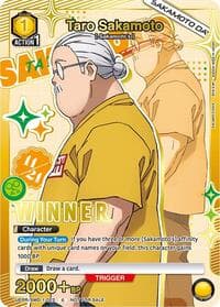Taro Sakamoto (Winner) - Union Arena Promotion Cards - Union Arena card