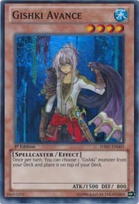 Gishki Avance - Hidden Arsenal 7: Knight of Stars - YuGiOh card