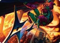 Storm of Steel Art Card - Art Series: Teenage Mutant Ninja Turtles - Magic: The Gathering card