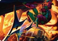 Storm of Steel Art Card (Gold-Stamped Signature) - Art Series: Teenage Mutant Ninja Turtles - Magic: The Gathering card