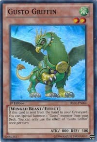 Gusto Griffin - Hidden Arsenal 7: Knight of Stars - YuGiOh card