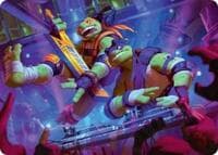 Mikey & Don, Party Planners Art Card - Art Series: Teenage Mutant Ninja Turtles - Magic: The Gathering card