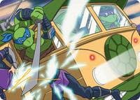 Don & Leo, Problem Solvers Art Card (Gold-Stamped Signature) - Art Series: Teenage Mutant Ninja Turtles - Magic: The Gathering card