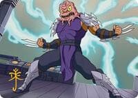 Krang & Shredder Art Card (Gold-Stamped Signature) - Art Series: Teenage Mutant Ninja Turtles - Magic: The Gathering card