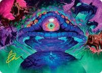 Humongous Fungus Art Card (Gold-Stamped Signature) - Art Series: Teenage Mutant Ninja Turtles - Magic: The Gathering card