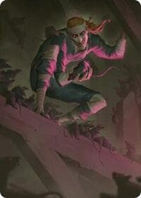 Rat King, the Chaosbringer Art Card - Art Series: Teenage Mutant Ninja Turtles - Magic: The Gathering card