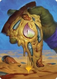Island Art Card (38/54) (Gold-Stamped) - Art Series: Teenage Mutant Ninja Turtles - Magic: The Gathering card