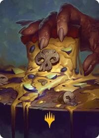 Swamp Art Card (Gold-Stamped) - Art Series: Teenage Mutant Ninja Turtles - Magic: The Gathering card