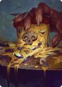 Swamp Art Card - Art Series: Teenage Mutant Ninja Turtles - Magic: The Gathering card