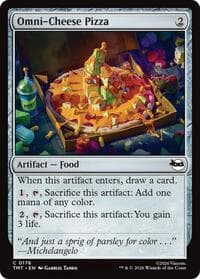 Omni-Cheese Pizza - Teenage Mutant Ninja Turtles - Magic: The Gathering card