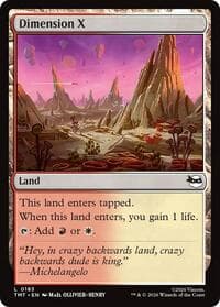 Dimension X - Teenage Mutant Ninja Turtles - Magic: The Gathering card