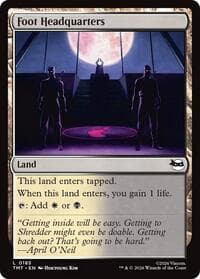 Foot Headquarters - Teenage Mutant Ninja Turtles - Magic: The Gathering card