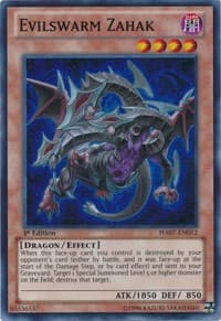 Evilswarm Zahak - Hidden Arsenal 7: Knight of Stars - YuGiOh card