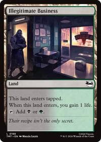 Illegitimate Business - Teenage Mutant Ninja Turtles - Magic: The Gathering card