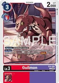 Guilmon - EX4-006 (Reprint) - Advanced Booster Digimon Generation - Digimon Card Game card