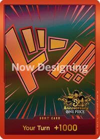 DON!! Card (Japanese Version 3rd Anniversary Set) - One Piece Promotion Cards - One Piece Card Game card