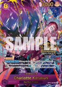 Charlotte Katakuri (Japanese Version 3rd Anniversary Set) - One Piece Promotion Cards - One Piece Card Game card