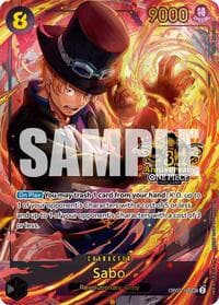 Sabo (Japanese Version 3rd Anniversary Set) - One Piece Promotion Cards - One Piece Card Game card