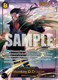 Monkey.D.Dragon (Japanese Version 3rd Anniversary Set) - One Piece Promotion Cards - One Piece Card Game card