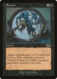Breach - Urza's Saga - Magic: The Gathering card
