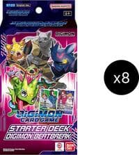 Beatbreak Starter Deck Display - Starter Deck 23: Beatbreak - Digimon Card Game card