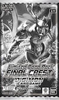 Limited Card Pack -Final Crest- (Sealed Promotional Pack) - Limited Card Pack -Final Crest- - Digimon Card Game card