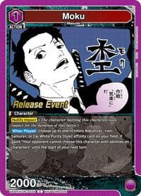 Moku - UE16BT: KAGURABACHI Release Event Cards - Union Arena card