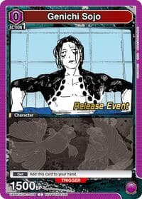 Genichi Sojo - UE16BT: KAGURABACHI Release Event Cards - Union Arena card