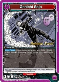 Genichi Sojo (009) - UE16BT: KAGURABACHI Release Event Cards - Union Arena card
