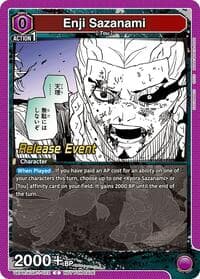 Enji Sazanami - UE16BT: KAGURABACHI Release Event Cards - Union Arena card