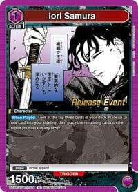 Iori Samura (004) - UE16BT: KAGURABACHI Release Event Cards - Union Arena card