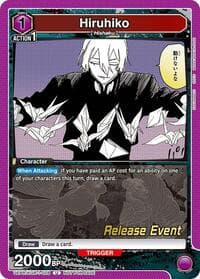 Hiruhiko - UE16BT: KAGURABACHI Release Event Cards - Union Arena card